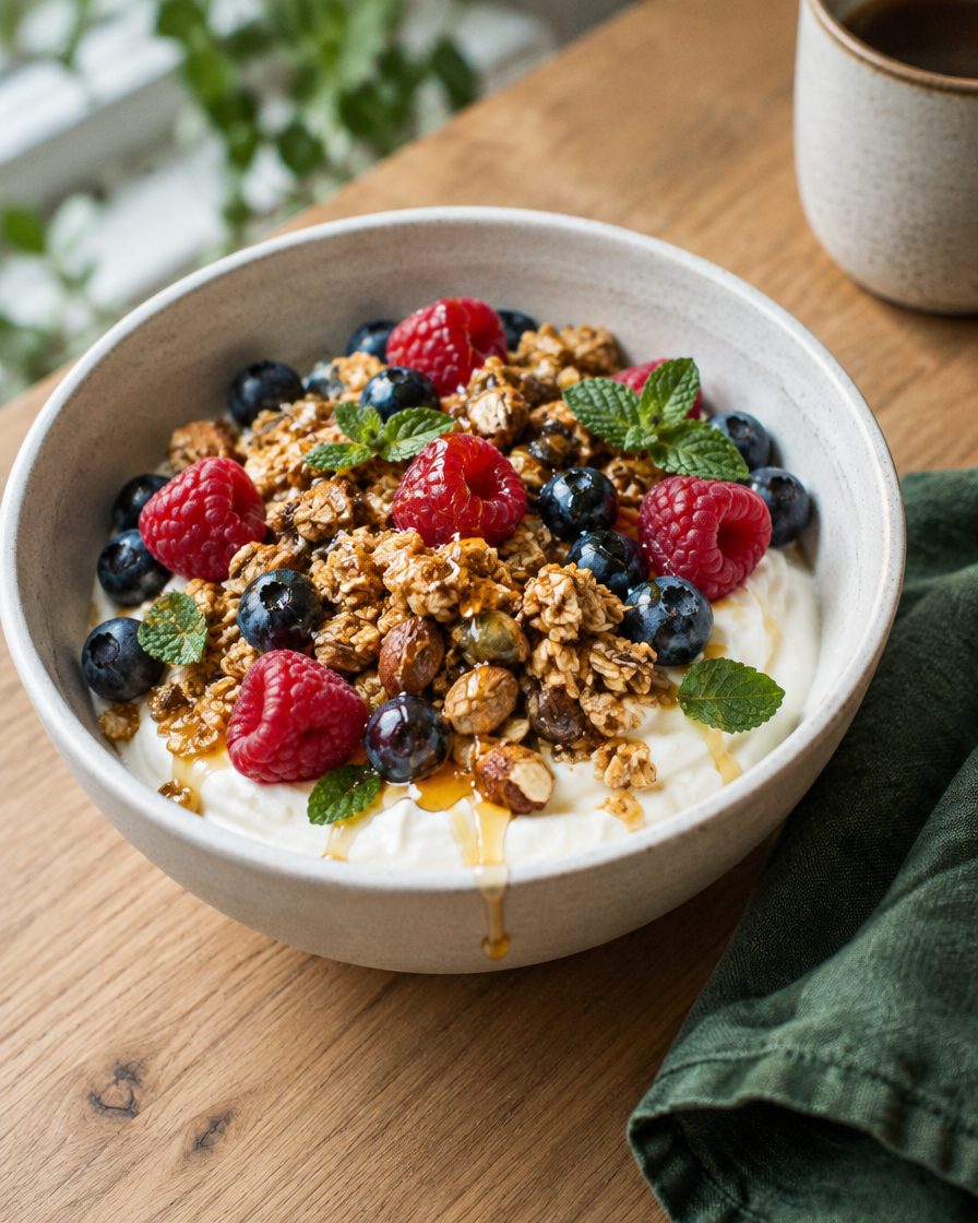 Cottage cheese bowl