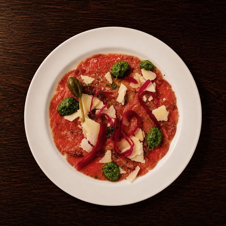 Carpaccio de bœuf minute
