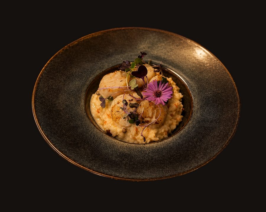 Noix de Saint-Jacques snackées
