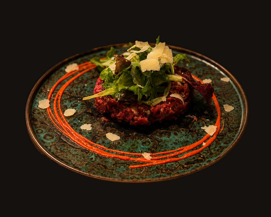 Tartare de bœuf à l'italienne