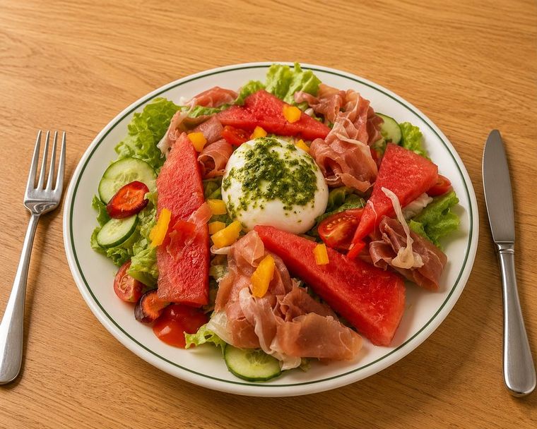 Salade Pastèque & Burrata