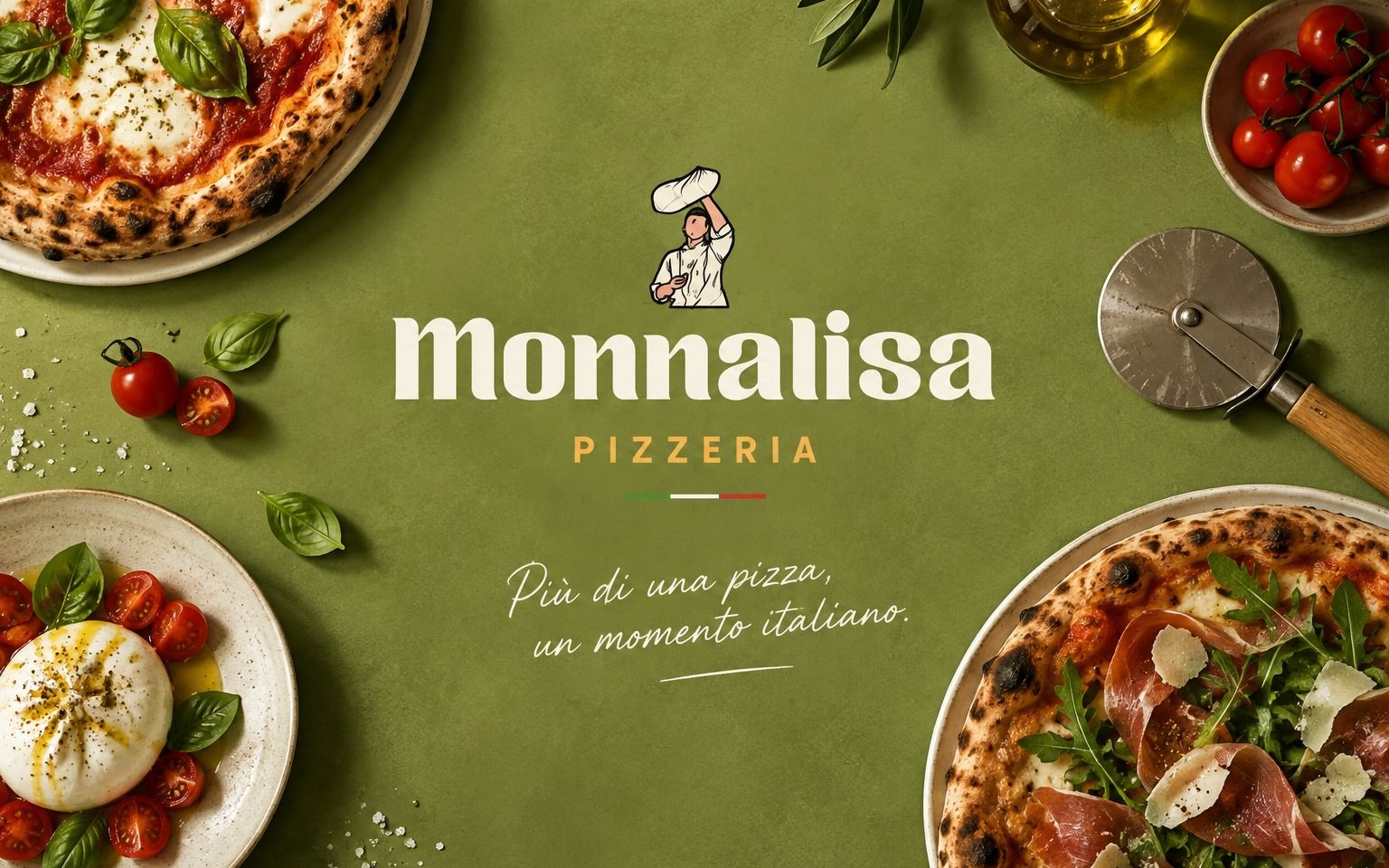 Haut de carte Monnalisa Pizzeria