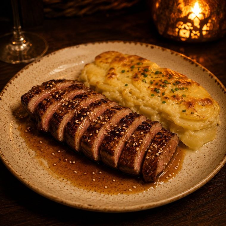 Magret de Canard rôti au Miel  Signature