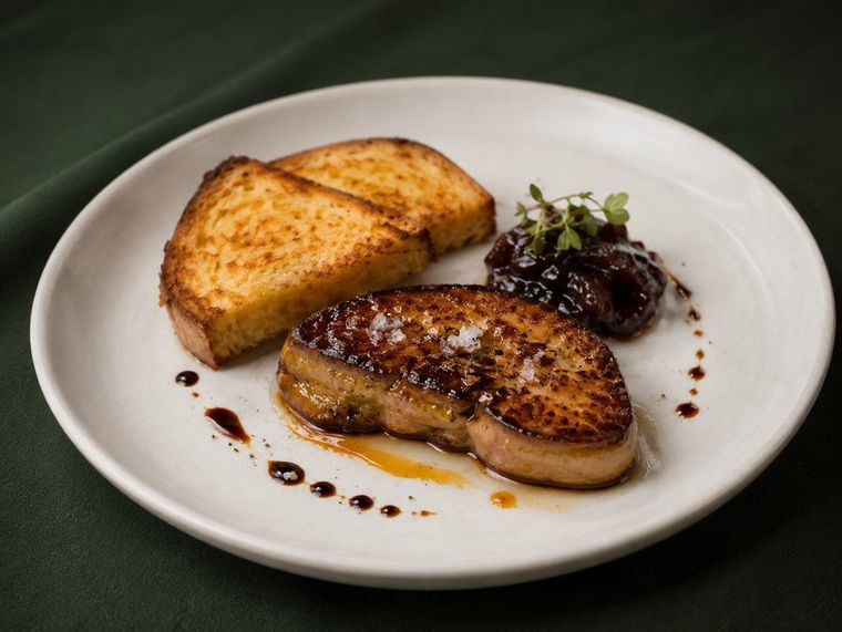 Foie gras caramélisé  Signature