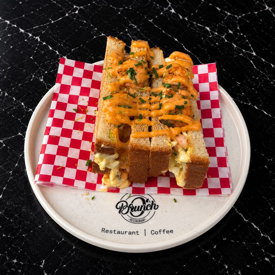 Shrimp Sando