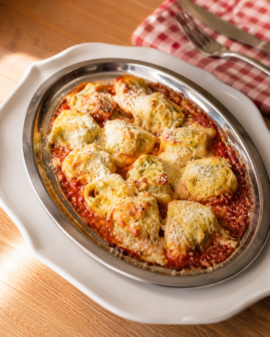 Tortelloni Ricotta Epinards, Beurre de Sauge, Pecorino