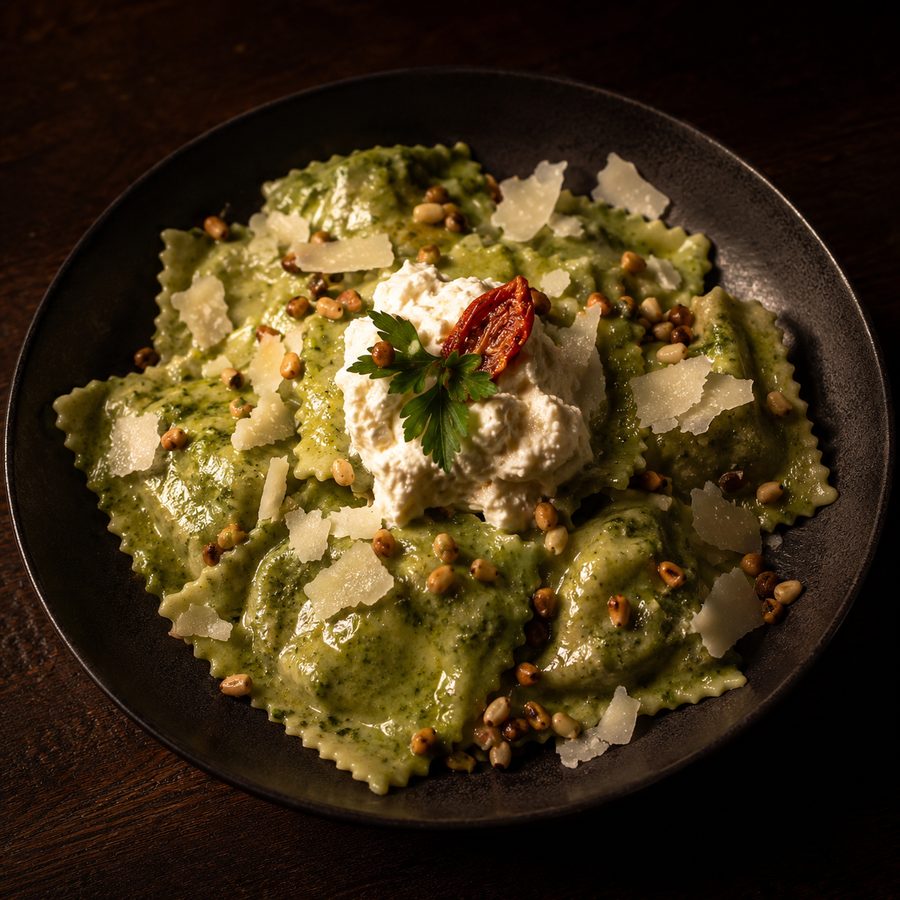 Raviolis Ricotta & Épinards Fait maison